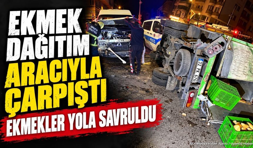 CUMHURİYET CADDESİ'NDE KORKUNÇ KAZA