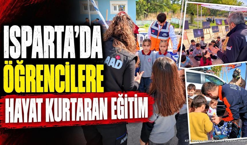 KÖYFEST'TE AFET EĞİTİMİ