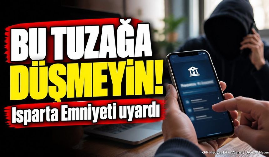 BANKA HESABINIZI KİMSEYE VERMEYİN!