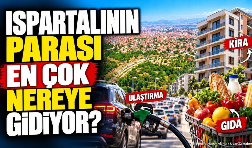 ISPARTA HARCAMADA HANGİ KALEMDE ZİRVEDE?