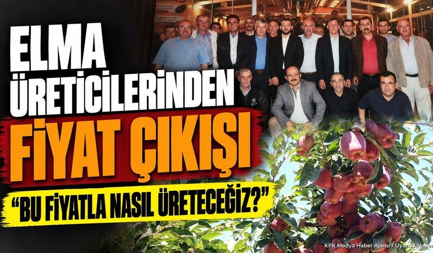 ELMADA DÜŞÜK FİYAT İSYANI!