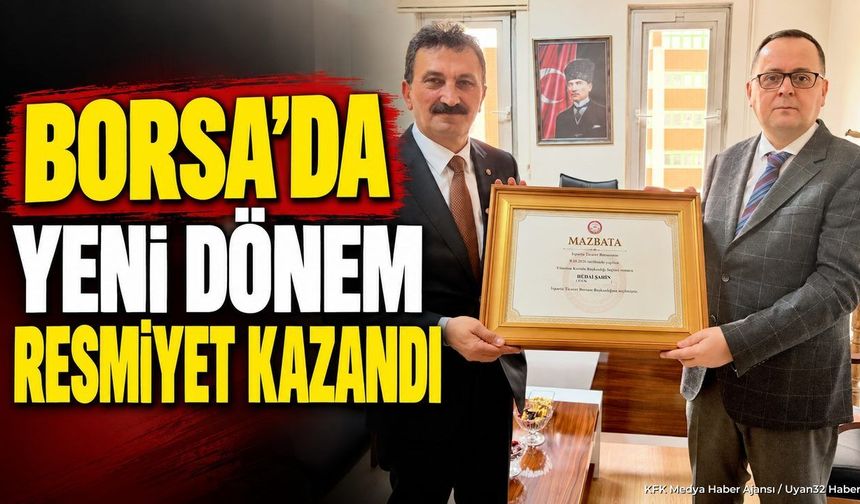 TİCARET BORSASI'NDA YENİ DÖNEM!