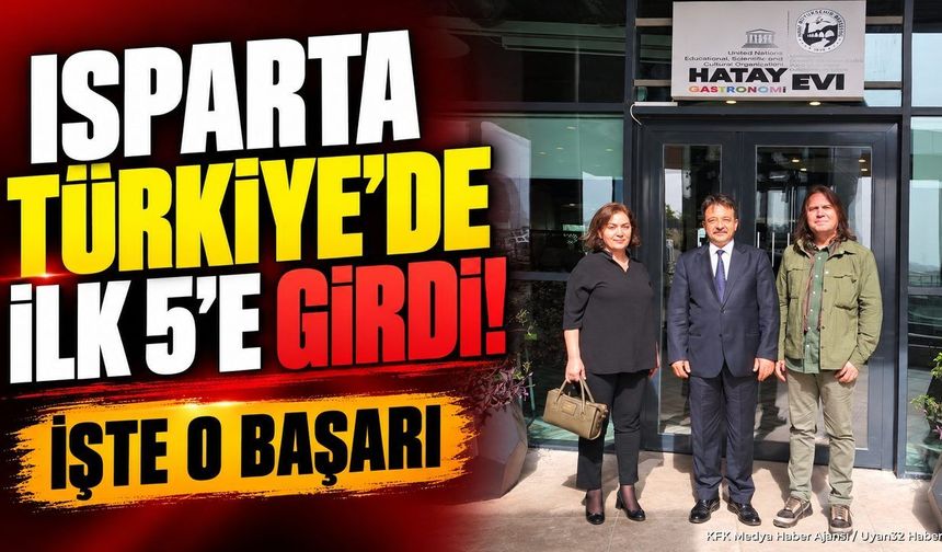 ISPARTA'DA 61 ESERE TESCİL!