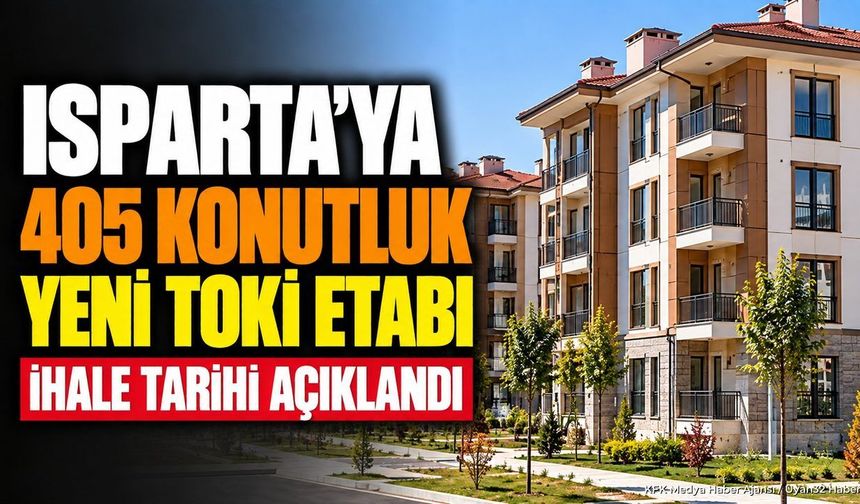 ÇÜNÜR'E 405 YENİ KONUT GELİYOR!