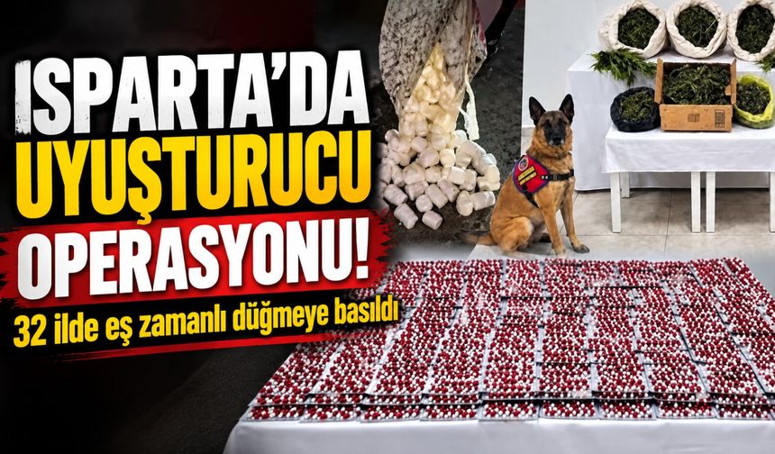 32 İLDE DEV OPERASYON!