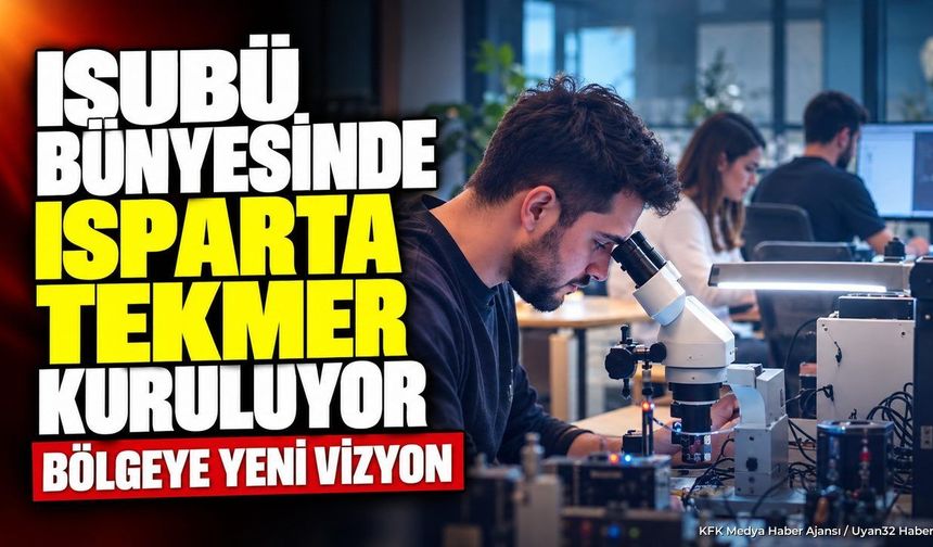ISUBÜ Bünyesinde Isparta TEKMER Kuruluyor: Bölgeye Yeni Vizyon