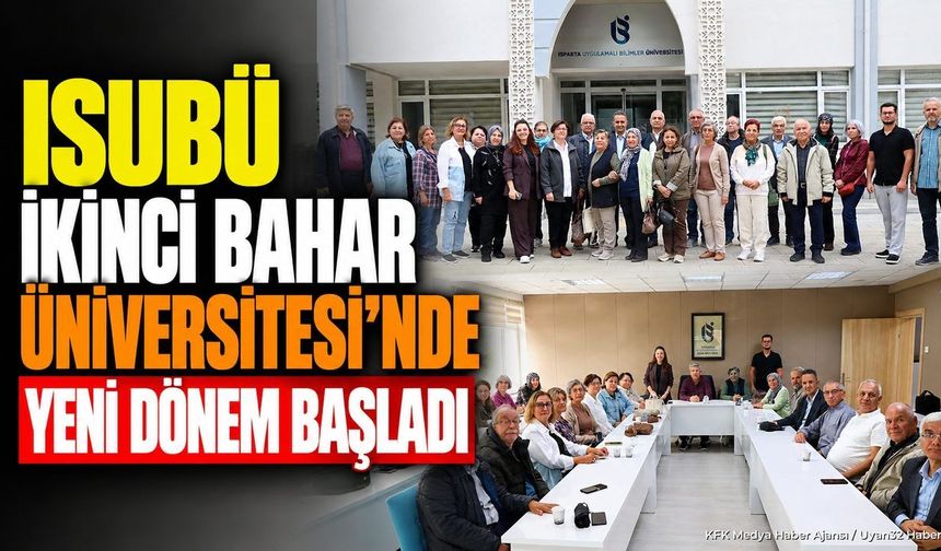 ISPARTA'DA İKİNCİ BAHAR HEYECANI!