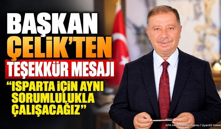 METİN ÇELİK'TEN YENİ DÖNEM MESAJI
