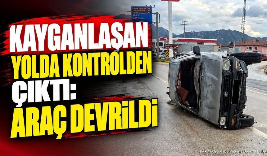 EĞİRDİR'DE KAZA