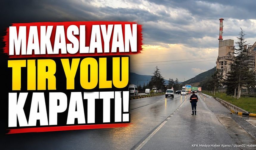 GÖNEN YOLUNDA KAZA!