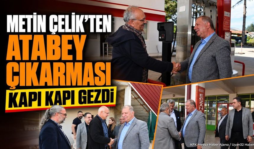 ATABEY'DE KRİTİK SEÇİM BULUŞMASI