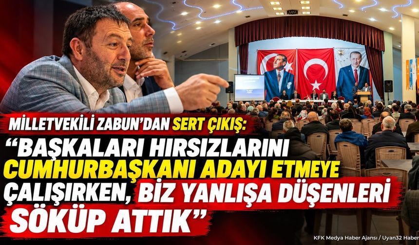 ZABUN'DAN YALVAÇ ÇIKIŞI!