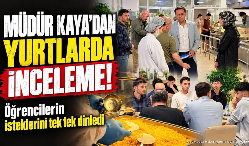 KAYA YURTLARI ZİYARET ETTİ