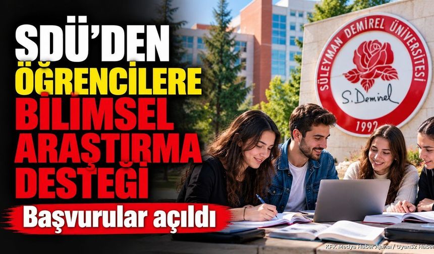 SDÜ'DEN ÖĞRENCİLERE 10 BİN TL!
