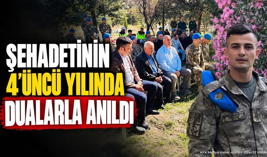 ŞEHİT CEMİL YAVAŞ ANILDI