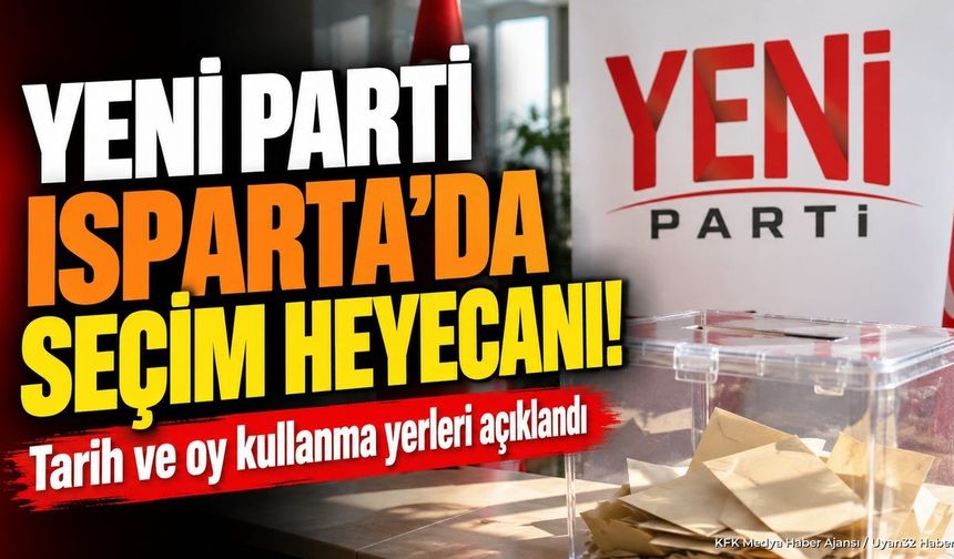 YENİ PARTİ'DE SEÇİM HEYECANI