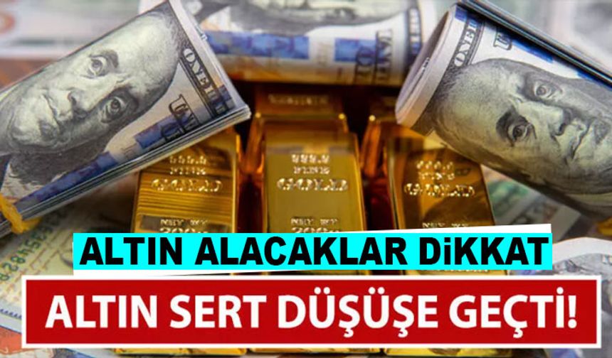 Altın Alacaklar Dikkat! Altında İbre Terse Döndü, Düşüyor...