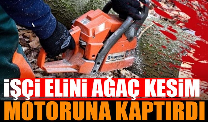 Isparta'da işçi elini kesim motoruna kaptırdı