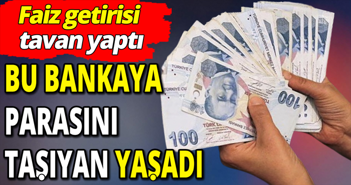 Bankada parası olan yaşadı! 2 milyon TL'nin faiz getirisi "UÇTU"