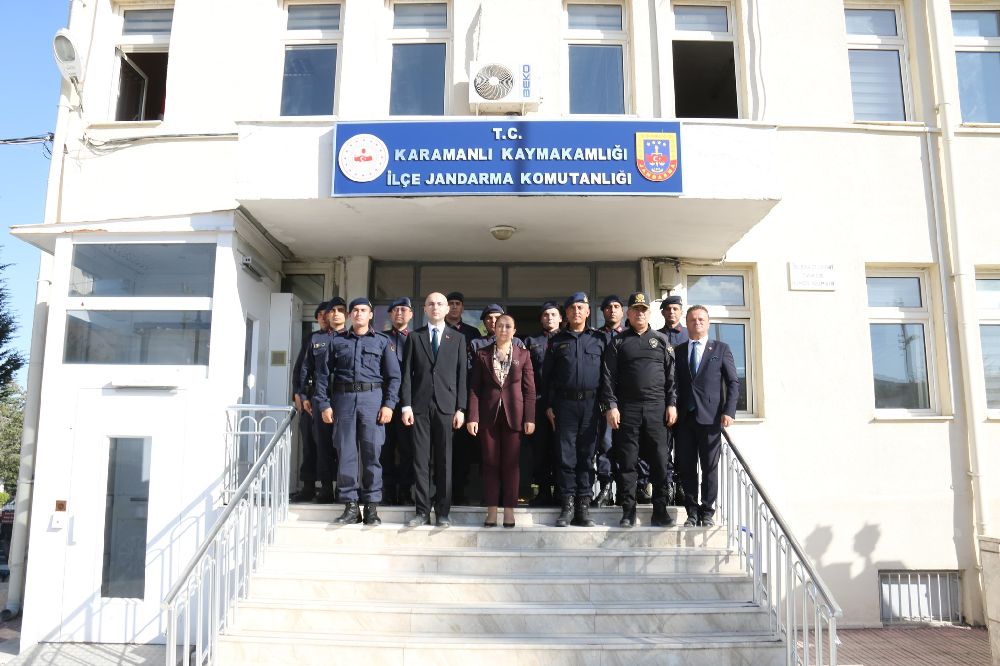 Burdur Valisi Tulay Baydar Bilgihan Karamanli