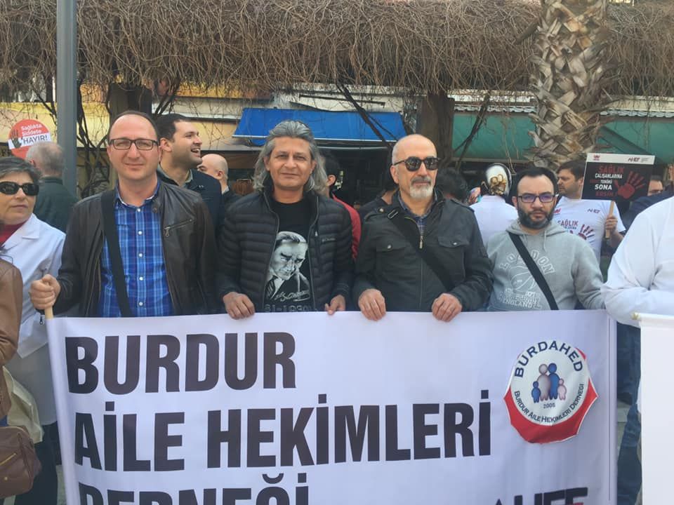 Burdur'da Aile Hekimleri Üç Gün Grevde Hastalar Dikkat 1