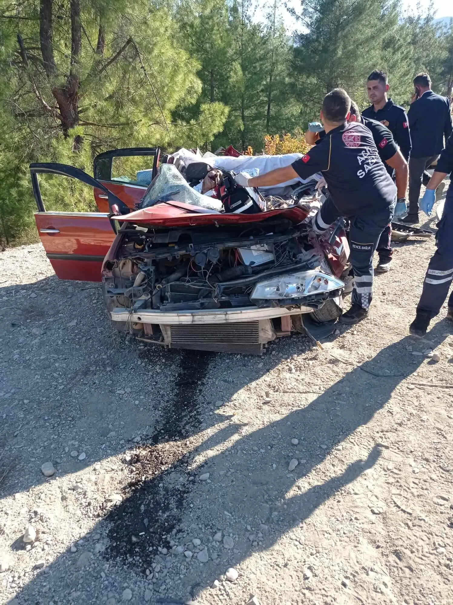 Isparta Antalya Karayolu'nda Feci Kaza Ölü Ve Yaralılar Var 1