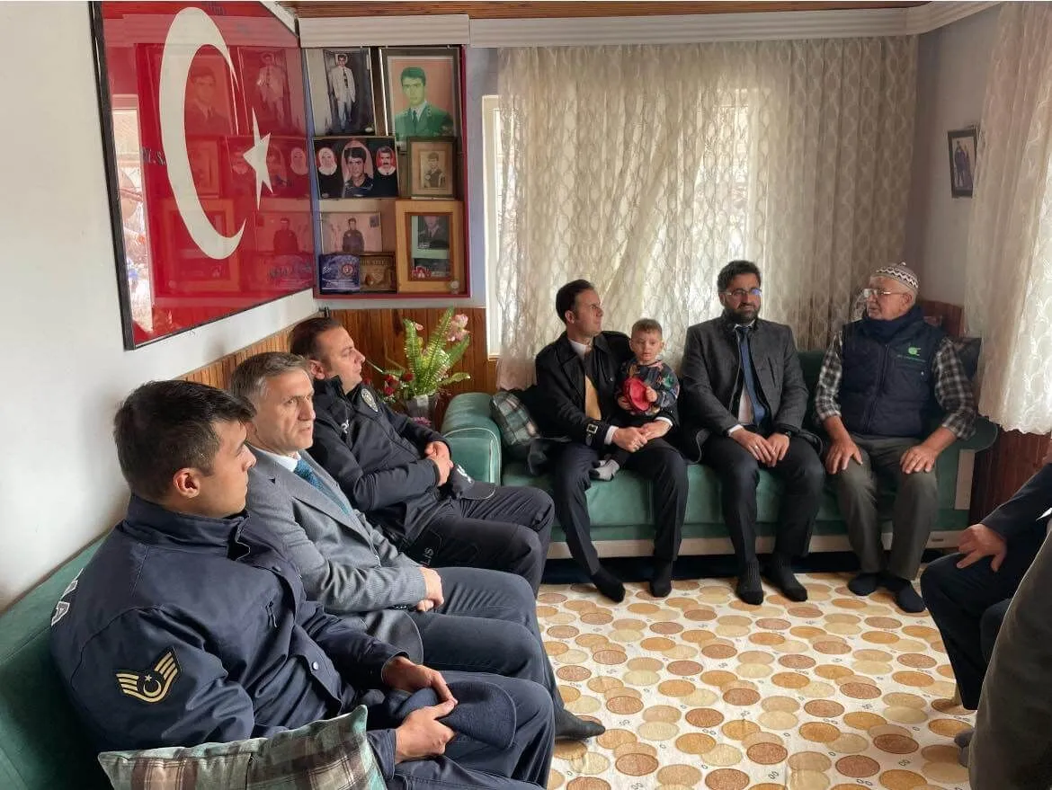 Şehitlik Mertebesine Erişen Kahraman İçin Anlamlı Tören 1