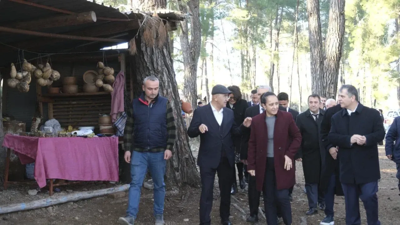 Vali Tülay Baydar Bilgihan Burdur'un Doğal Zenginliklerini Keşfediyor 1