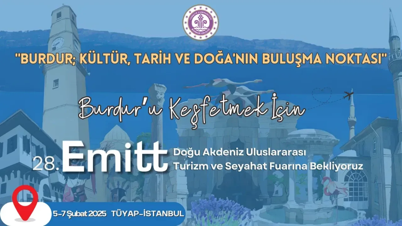 Burdur, Emitt 2025 Fuarında Yerini Alıyor! 6