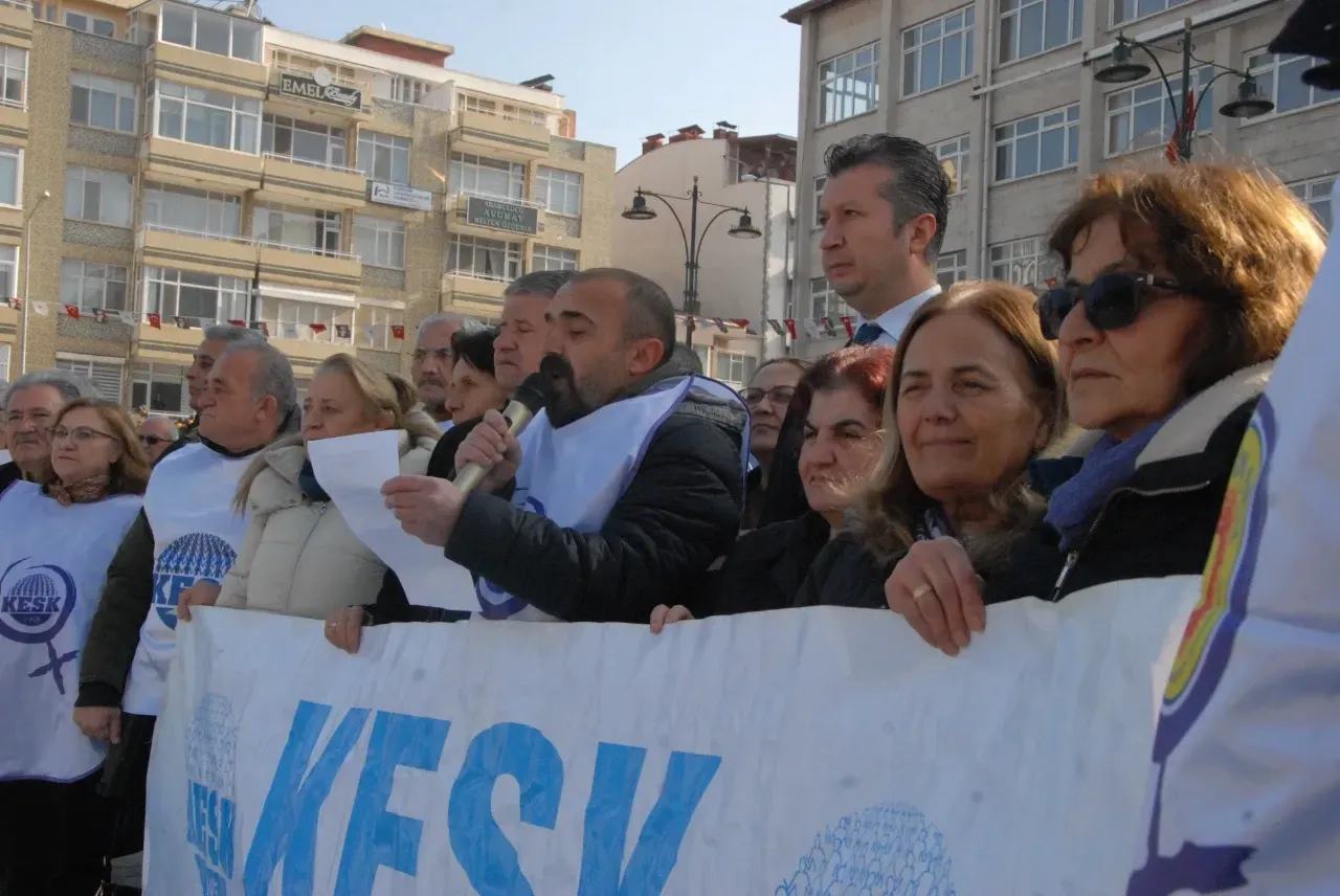 Burdur’da 13 Ocak İş Bırakma Eylemi 1