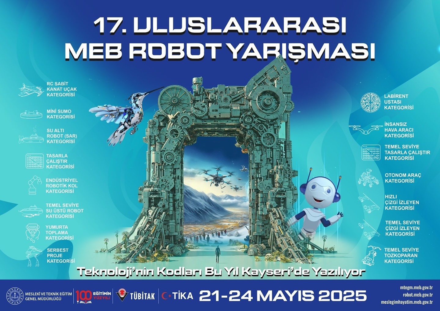 Uluslararası Meb Robot Yarışması Başvuruları Başladı-1