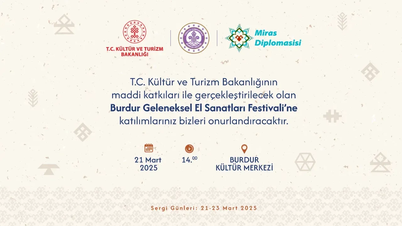 Burdur’da El Sanatları Şöleni! 2