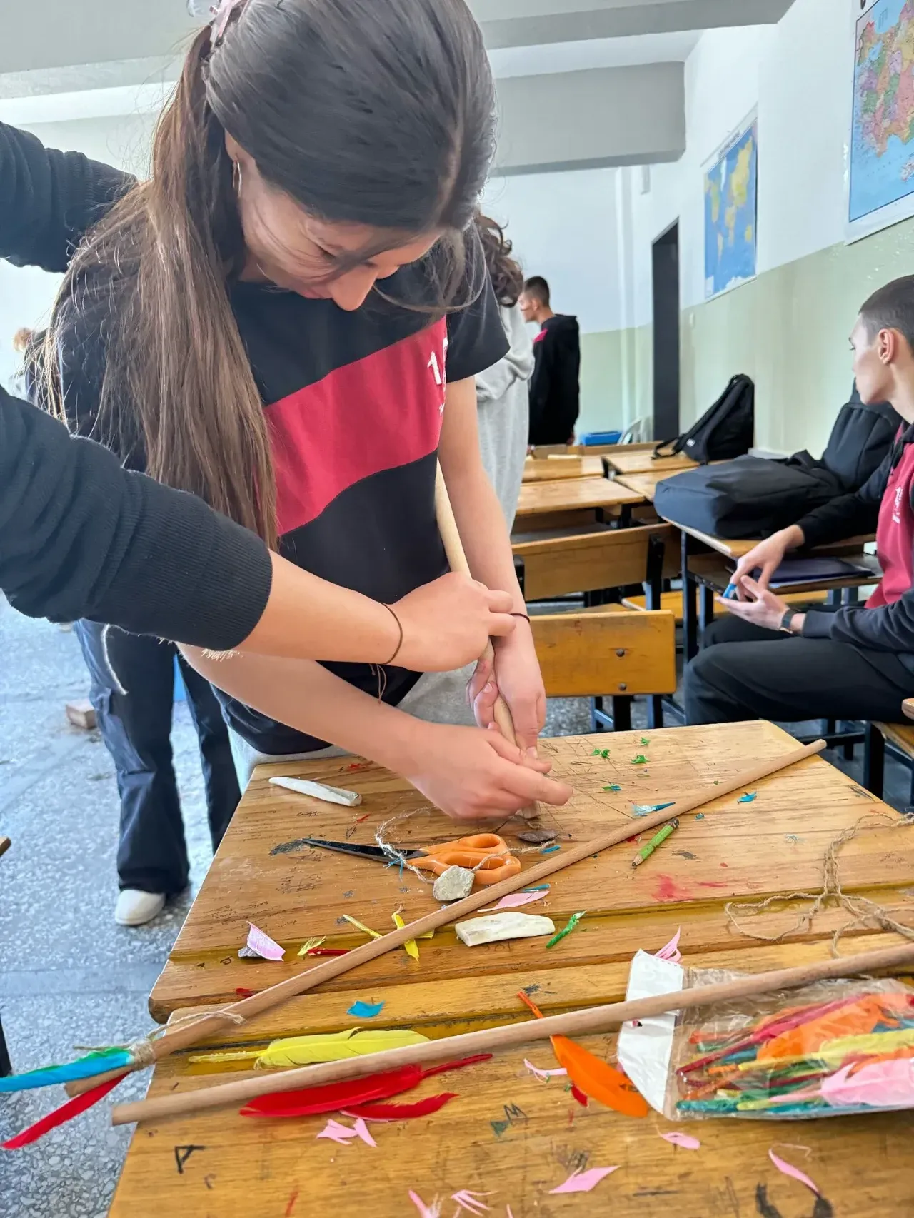 Onbeş Temmuz Anadolu Lisesi Öğrencilerine Unutulmaz Deneysel Arkeoloji Deneyimi 3