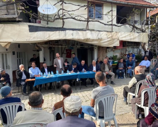 Ak Parti Heyeti Sütçüler’in Köylerini Ziyaret Etti