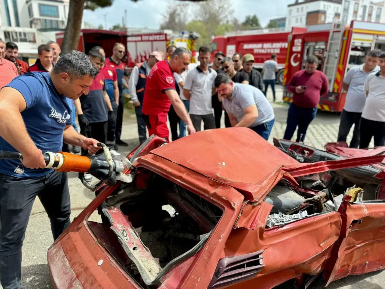 Burdur İtfaiyesi Afetlere Karşı Kahramanlar Yetiştirdi! 2
