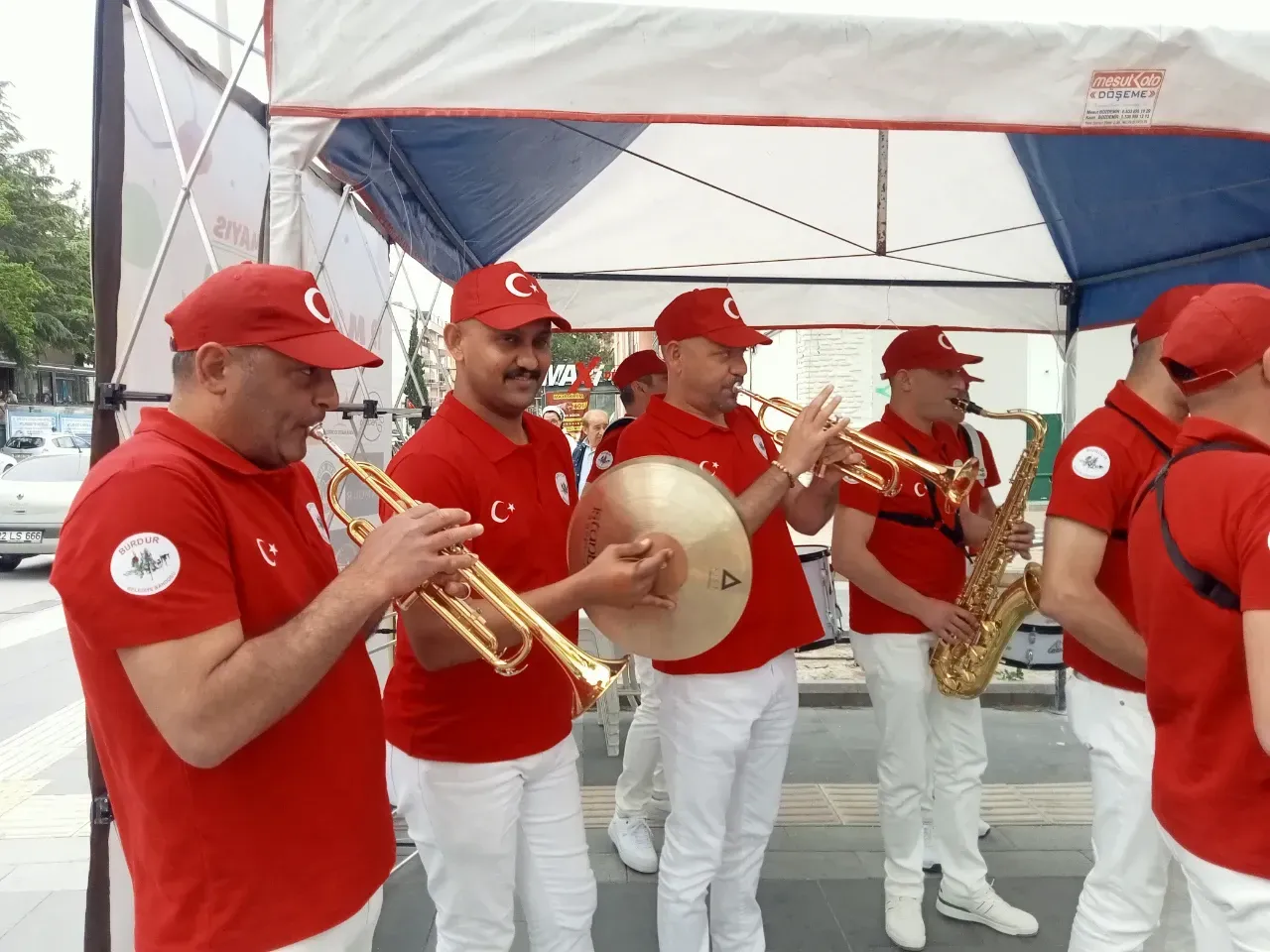 Burdur’da Milli Coşkuya Yerli Bando Damgası! 4