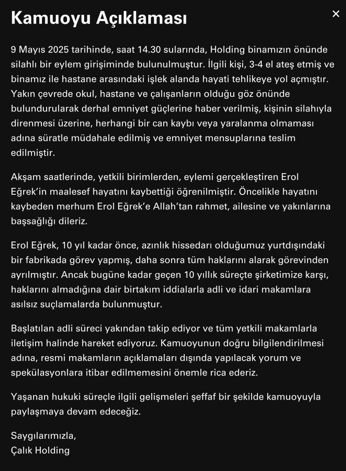 Calik Holding
