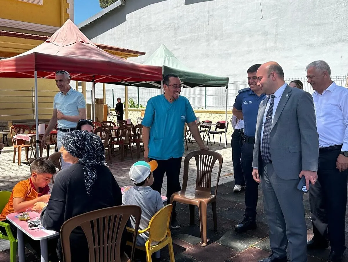 Tefenni Kaymakamı Miniklerle Renkli Buluşma! 3