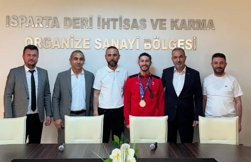 Milli Sporcu Sedat Tümkaya’dan Teşekkür Ziyareti-1