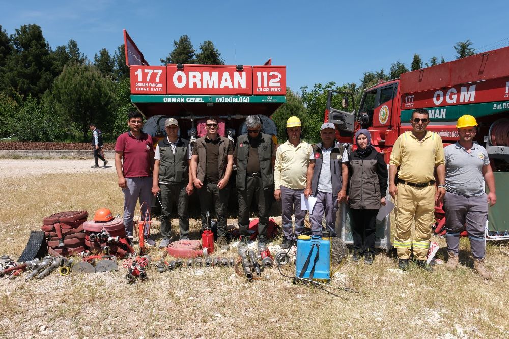 Yangın Sezonu Öncesi Bucak’ta Eğitim Alarmı! 3