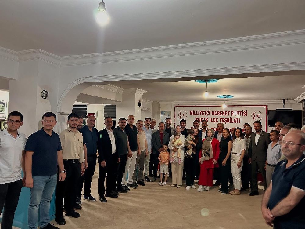 Bucak’ta Bayram Buluşması Mhp Ailesi Bir Arada 1