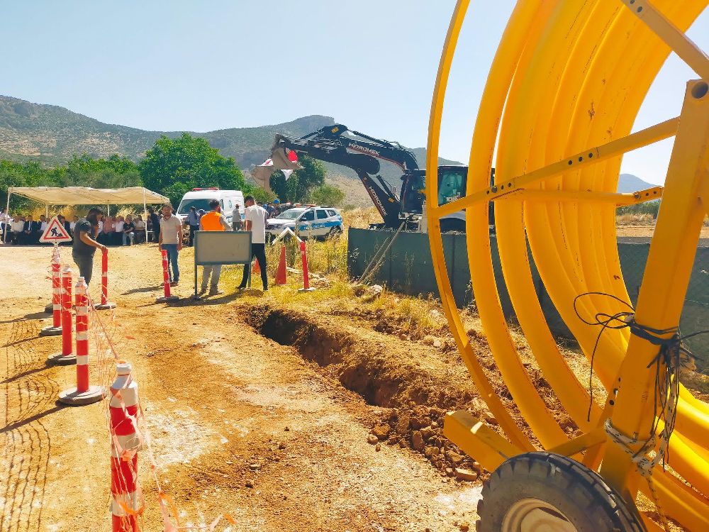 Çeltikçi Bu Kış Isınacak! Doğalgazda İlk Kazma Vuruldu 3