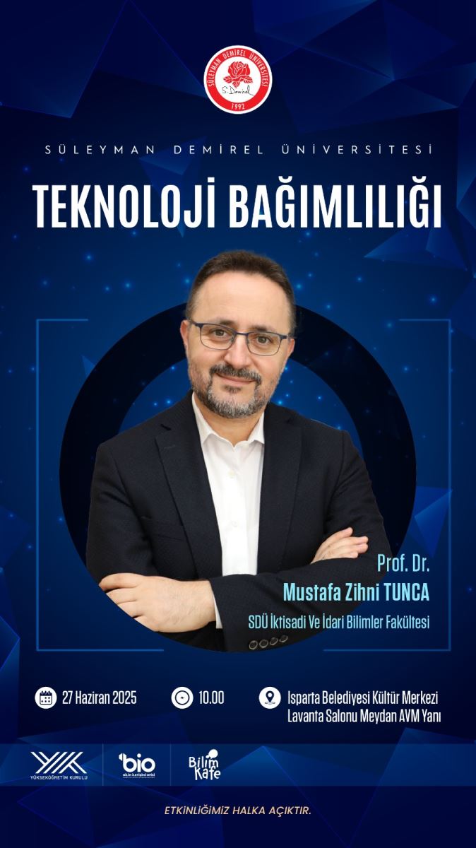 Isparta’da “Teknoloji Bağımlılığı” Konulu Etkinlik Düzenlenecek