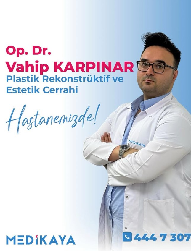 Plasti̇k Cerrahi̇ Uzmani Opr. Dr. Vahi̇m Karpinar