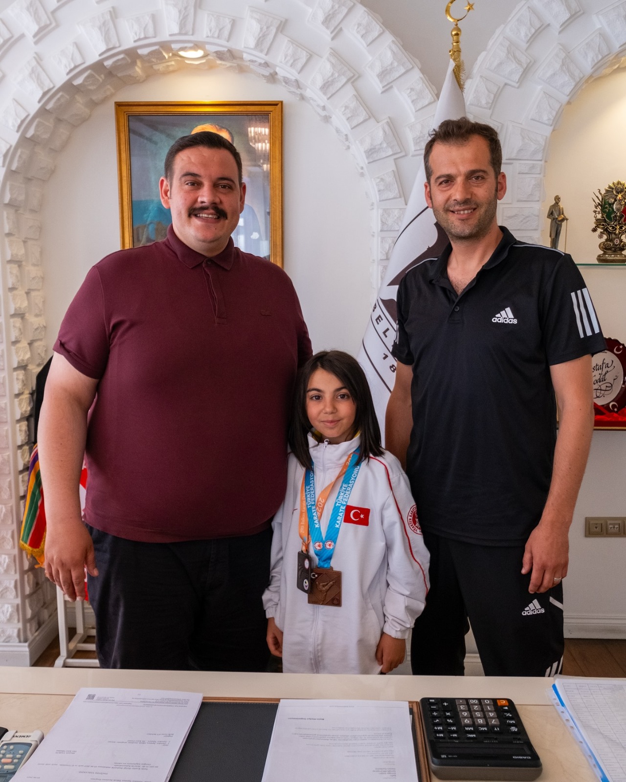Yalvaç Beledi̇yesi̇ Karate Okulu Sporcusu Defne Sertel Balkan 3’Üncüsü Oldu (1)