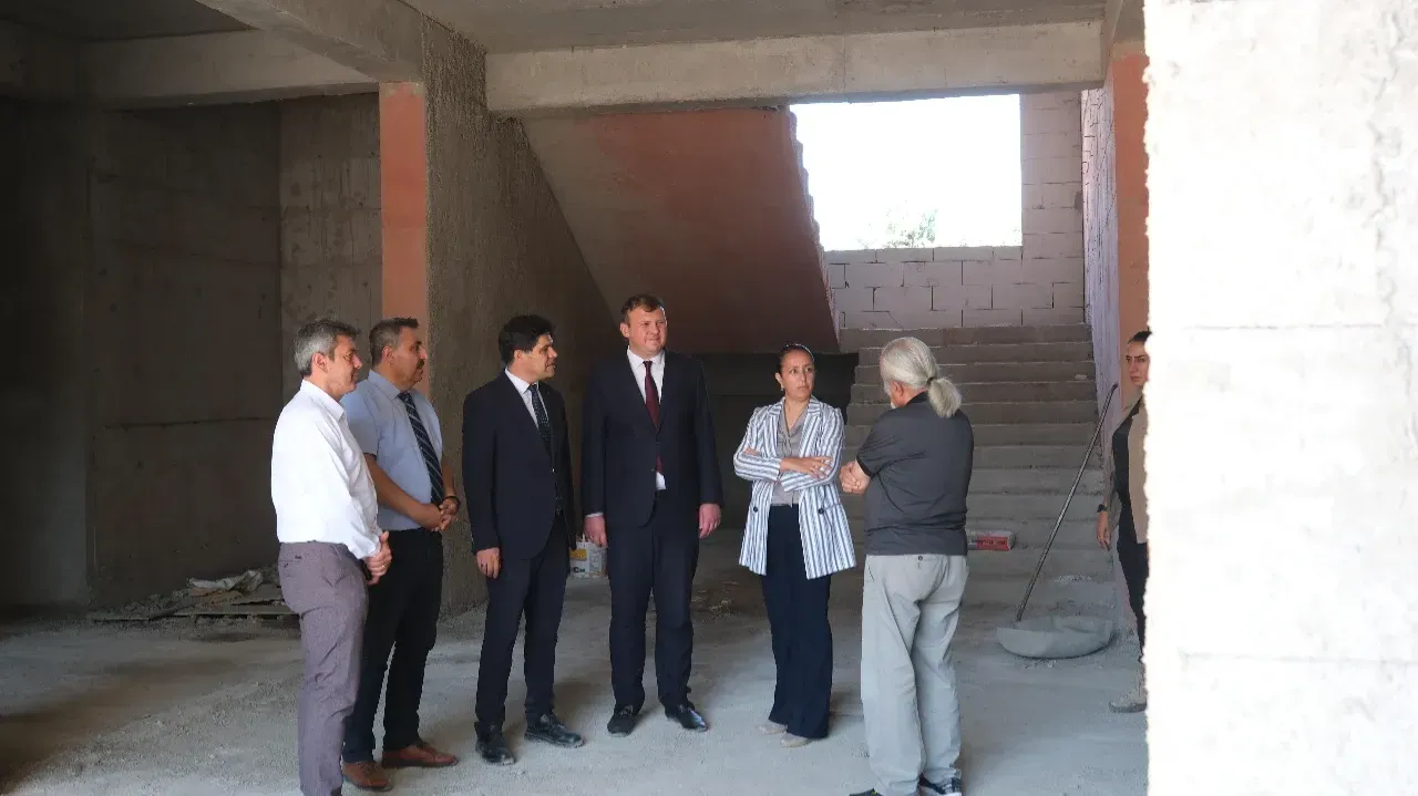 Burdur’da Yeni Okullar Yükseliyor! Vali Bilgihan’dan İnceleme 6