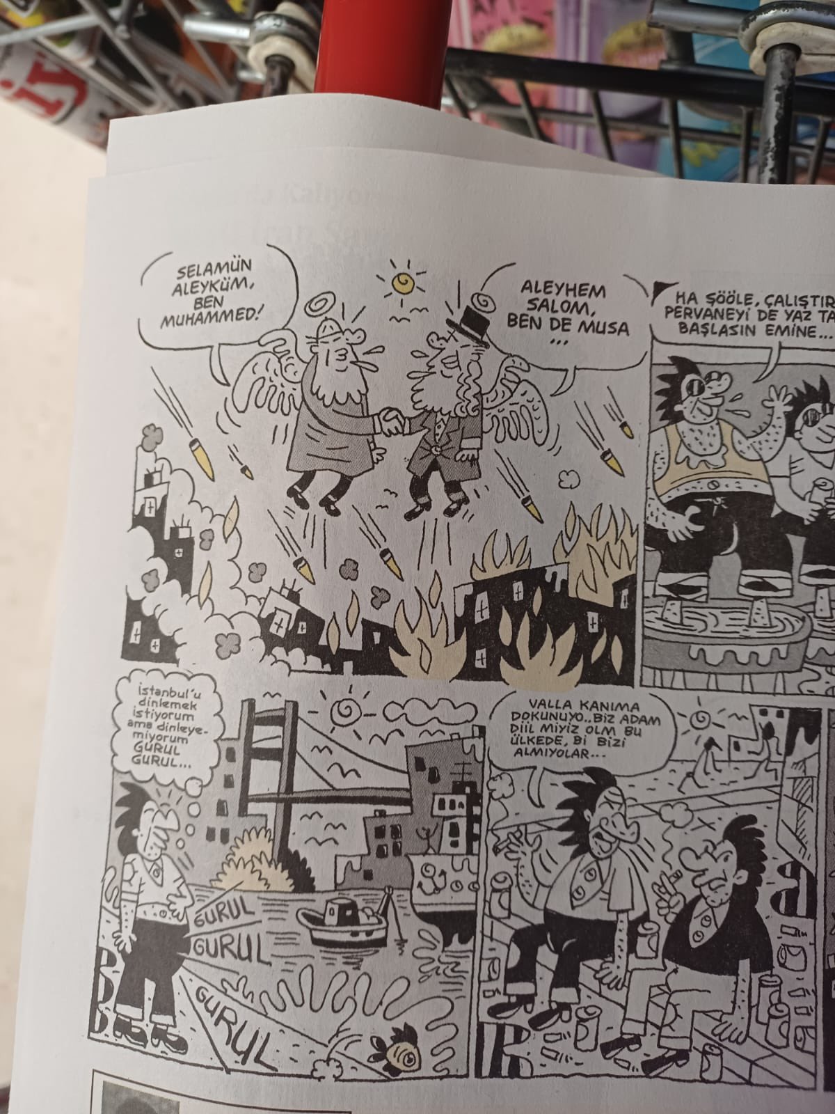 Leman Dergisi Hz Muhammed Karikatur Resmi