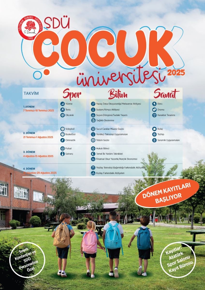 “Sdü Çocuk Üniversitesi” Kayıtları Devam Ediyor (2)