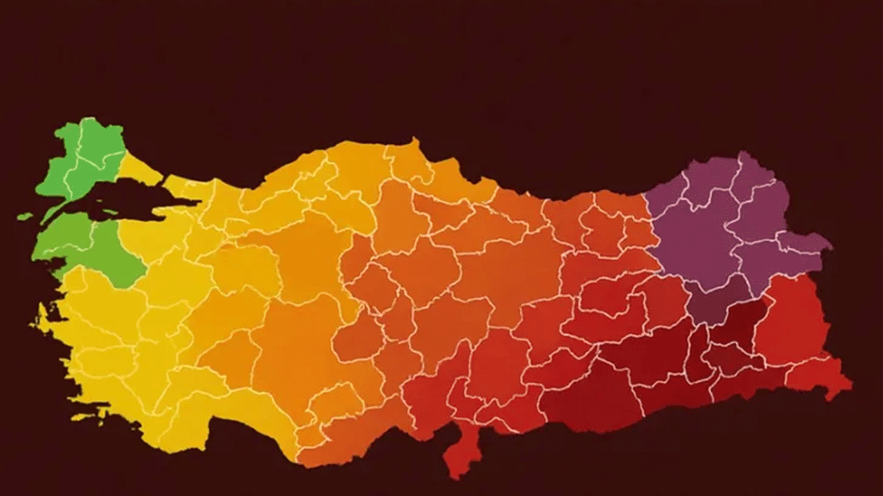 Turkiye 2025 Yangin Risk Haritasi