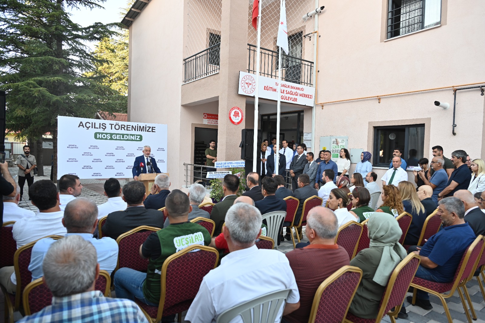 Isparta’da Gülevler Eğitim Aile Sağlığı Merkezi Açıldı (4)